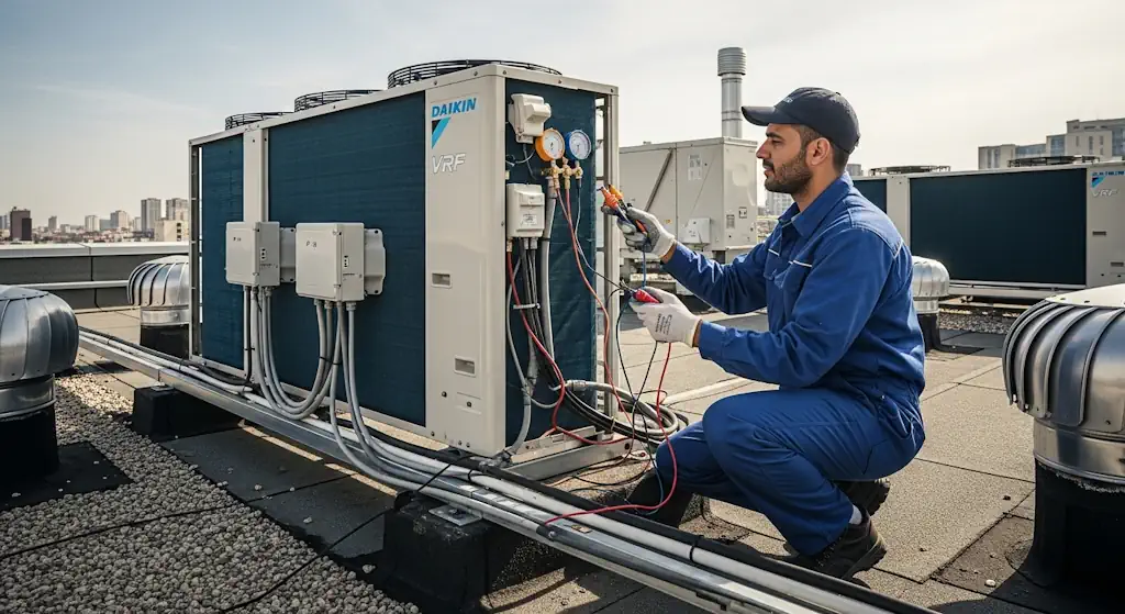 نمایندگی تعمیرات وی ار اف(VRF) دایکین در کرج