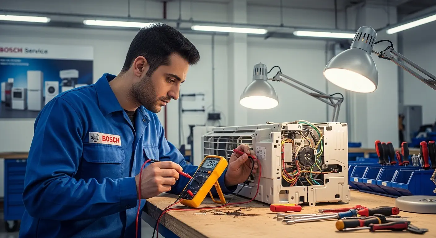تفاوت خدمات نمایندگی با مراکز دیگر در تعمیر کولرگازی بوش