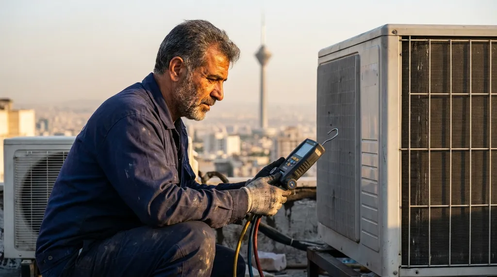 تعمیرات وی آر اف (VRF) در محل | وی آر اف سرویس
