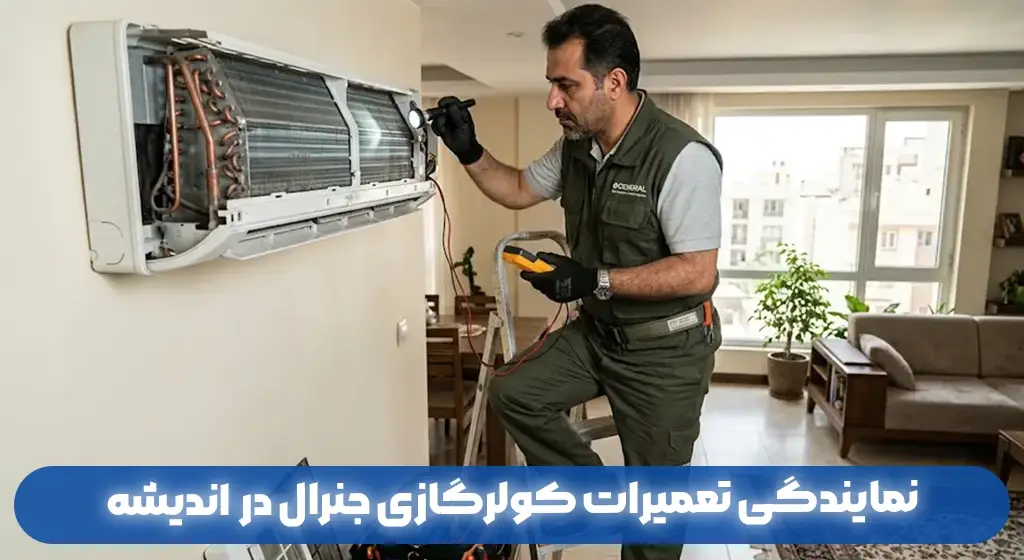 نمایندگی تعمیرات کولرگازی جنرال در اندیشه | خدمات پس از فروش